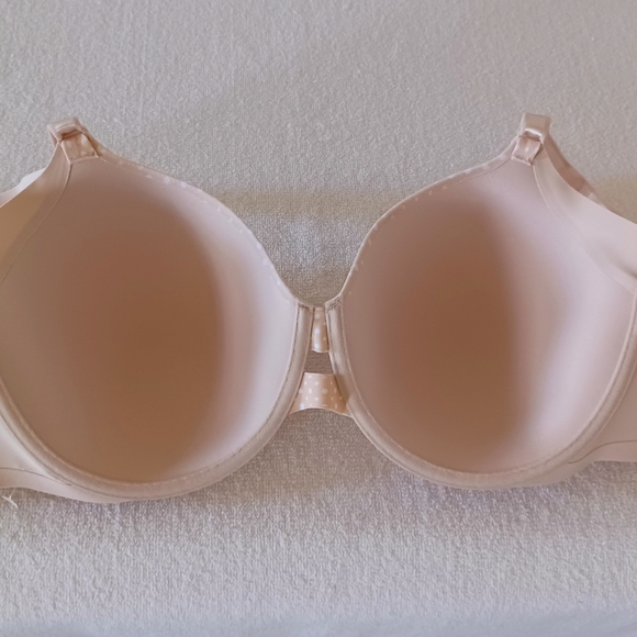 NWT Warner's No Side Effects Polka Dot Bra, size 40D - Picture 8 of 13